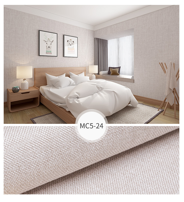 Chinese-Style Linen Wall Cloth Solid Color Plain Hotel Background Wallpaper Engineering Home Decoration Seamless Chinese-Style Linen Wall Cloth Solid Color Plain Hotel Background Wallpaper Engineering Home Decoration Seamless