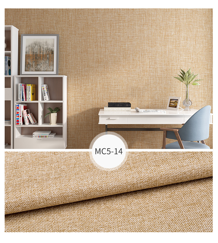 Chinese-Style Linen Wall Cloth Solid Color Plain Hotel Background Wallpaper Engineering Home Decoration Seamless Chinese-Style Linen Wall Cloth Solid Color Plain Hotel Background Wallpaper Engineering Home Decoration Seamless