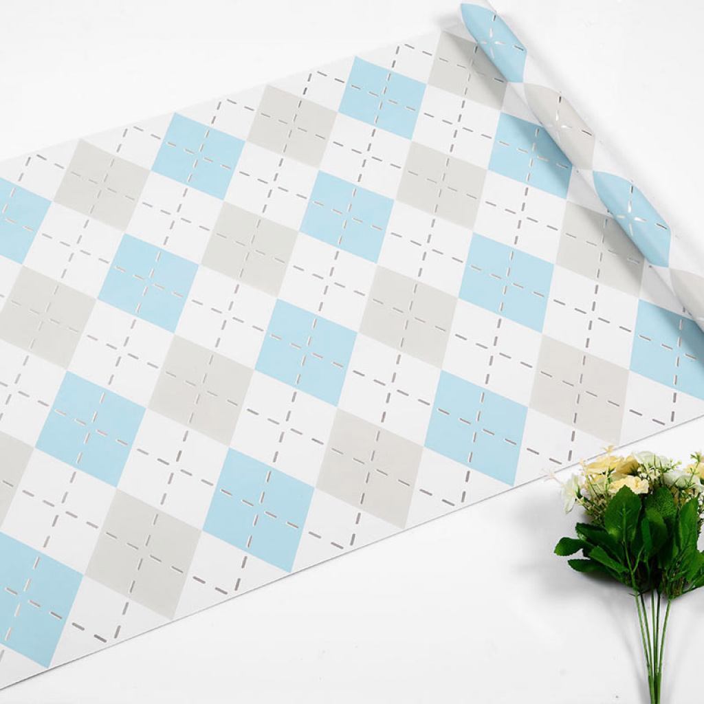 Oil-Proof Stickers Kitchen Roll Paper Cooking Bench Stickers High Temperature Resistant Self-Adhesive Waterproof Nordic Style Wallpaper Kitchen Oil-Proof Stickers