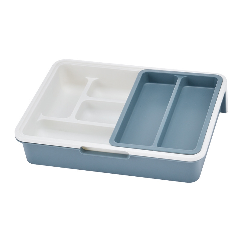 K03-8023 Drawer Divider Storage Box Tableware Assorted Storage Box Storage Box Kitchen Desktop Compartment Stationery Storage Box Storage Box