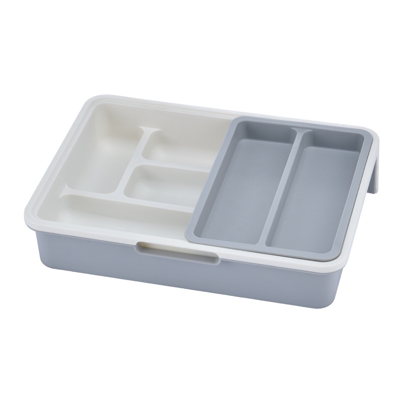 K03-8023 Drawer Divider Storage Box Tableware Assorted Storage Box Storage Box Kitchen Desktop Compartment Stationery Storage Box Storage Box