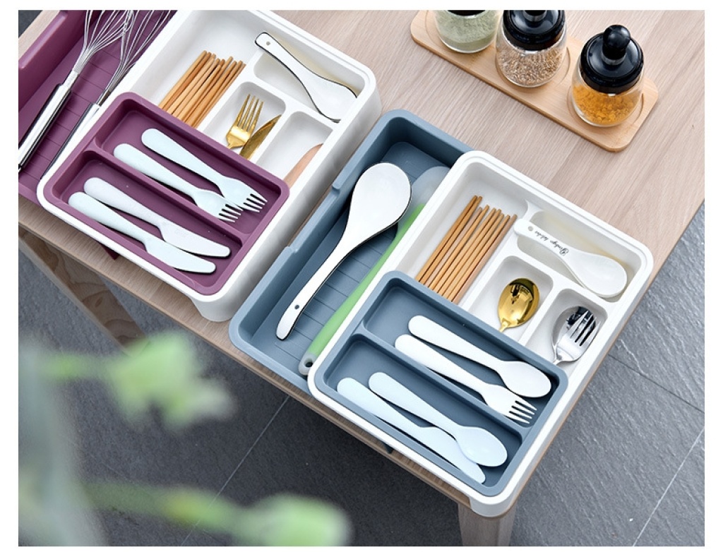 K03-8023 Drawer Divider Storage Box Tableware Assorted Storage Box Storage Box Kitchen Desktop Compartment Stationery Storage Box Storage Box K03-8023 Drawer Divider Storage Box Tableware Assorted Storage Box Storage Box Kitchen Desktop Compartment Stationery Storage Box Storage Box