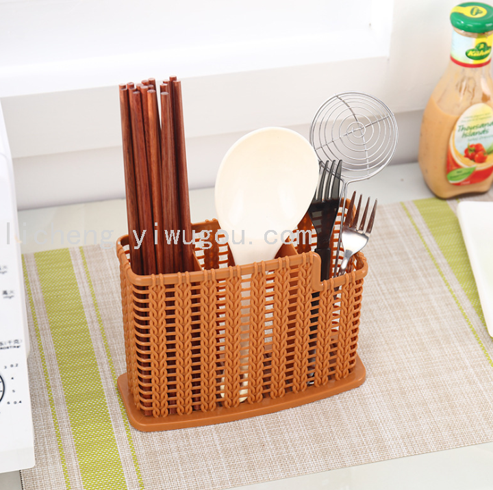 Multifunctional Chopsticks Box Draining Chopsticks Shelf Kitchen Plastic Creative Three-Grid Chopsticks Cage Storage Chopsticks Holder Multifunctional Chopsticks Box Draining Chopsticks Shelf Kitchen Plastic Creative Three-Grid Chopsticks Cage Storage Chopsticks Holder