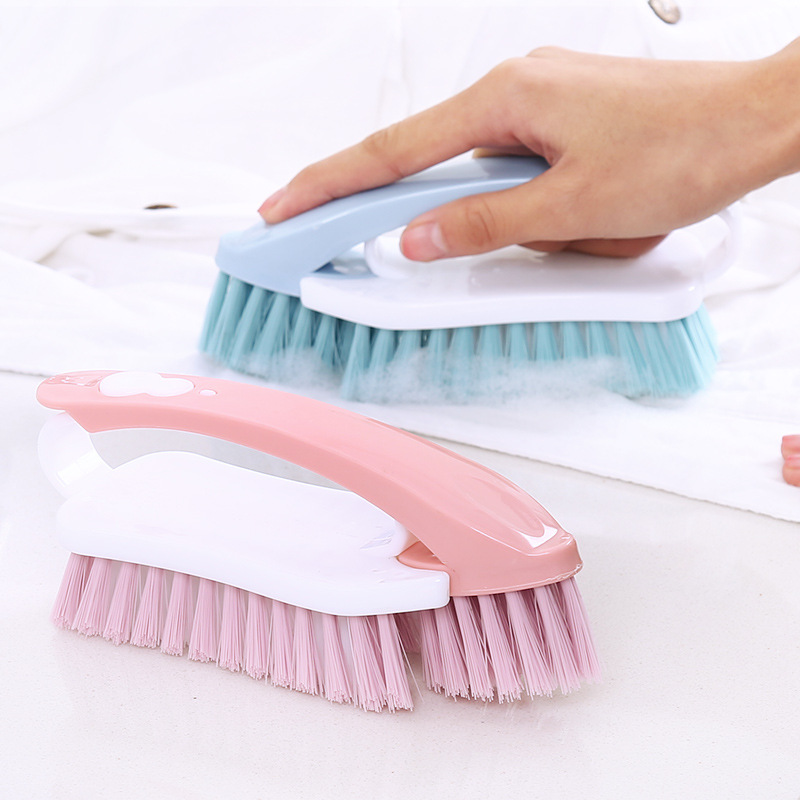 laundry brush clothes brush 2 in 1 household soft wool household plastic cleaning brush shoes brush board brush