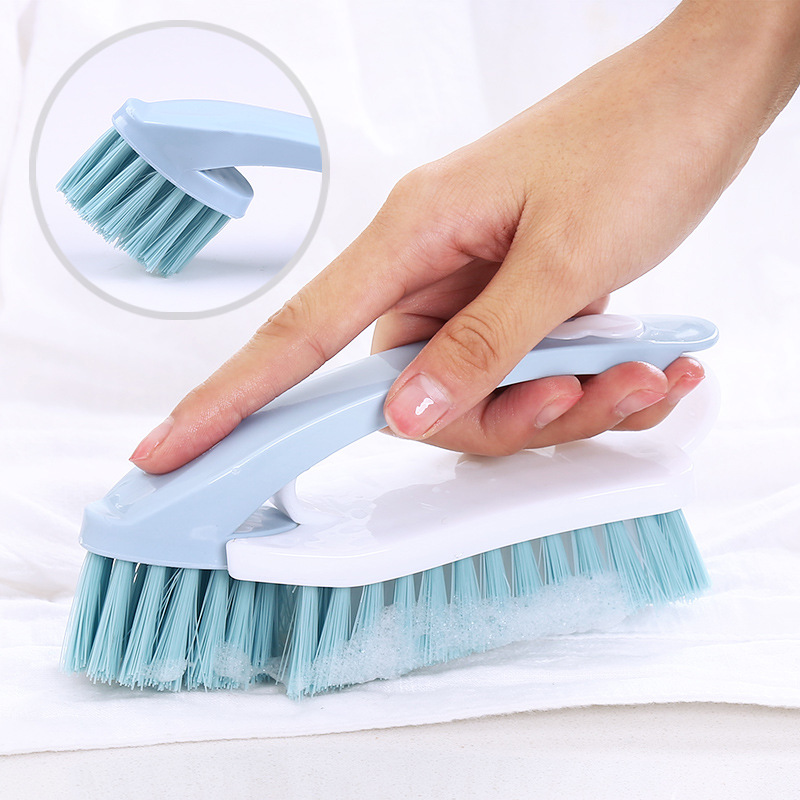 laundry brush clothes brush 2 in 1 household soft wool household plastic cleaning brush shoes brush board brush