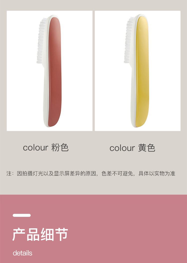 Shoe Brush Plastic Brush soft Bristle Shoe polish multifunctional small white Shoe Wash Shoe Brush Clean clothes collar Shoe Brush Plastic Brush soft Bristle Shoe polish multifunctional small white Shoe Wash Shoe Brush Clean clothes collar