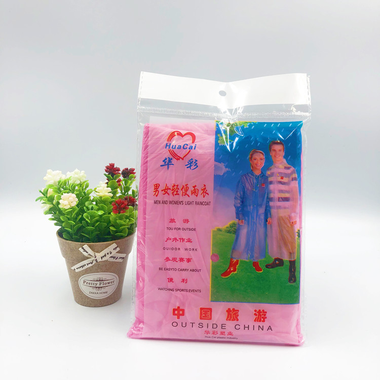 Oversize raincoat for tourfare adult disposable Raincoat manufacturers Direct selling scenic Spots Hot Sales