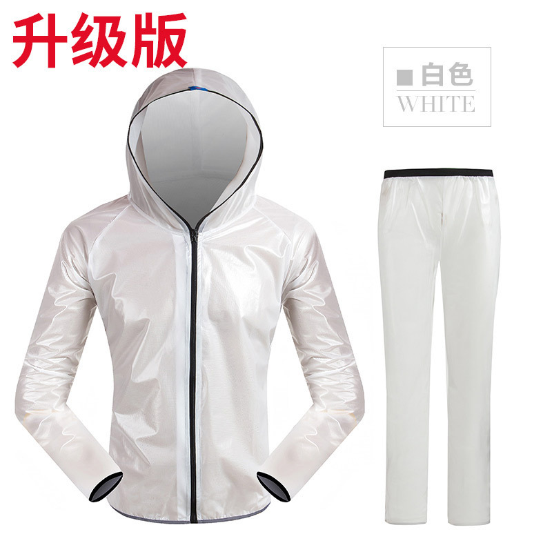 Split Raincoat and Rain Pants Suit Outdoor Waterproof Cycling Suit Sun Protection Poncho Bicycle Fashion Raincoat