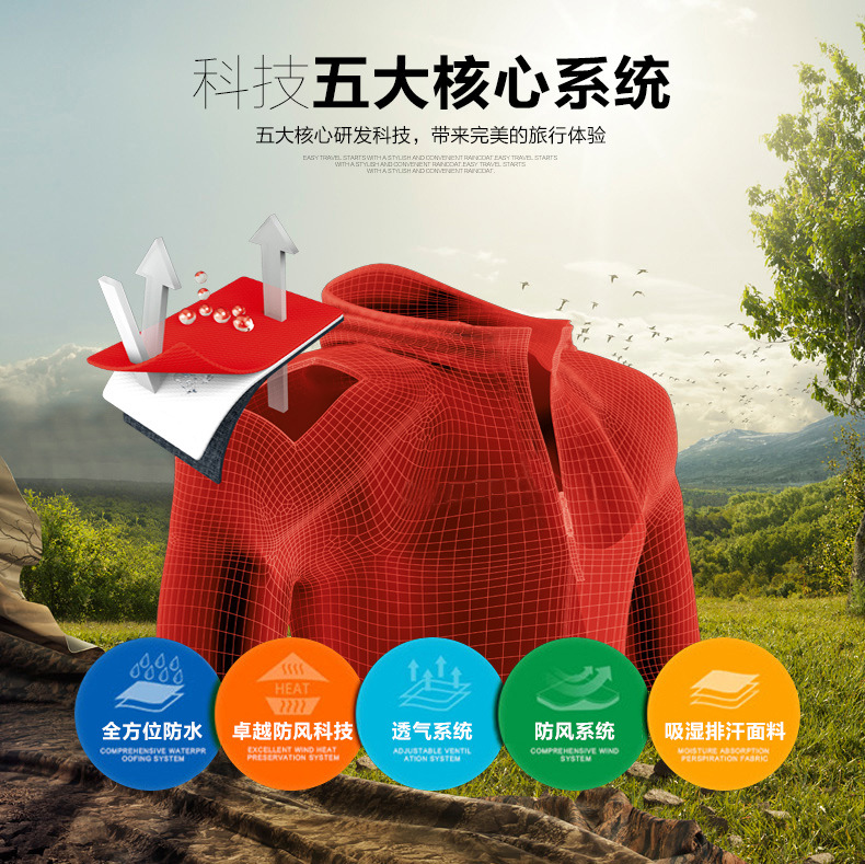 Split Raincoat and Rain Pants Suit Outdoor Waterproof Cycling Suit Sun Protection Poncho Bicycle Fashion Raincoat