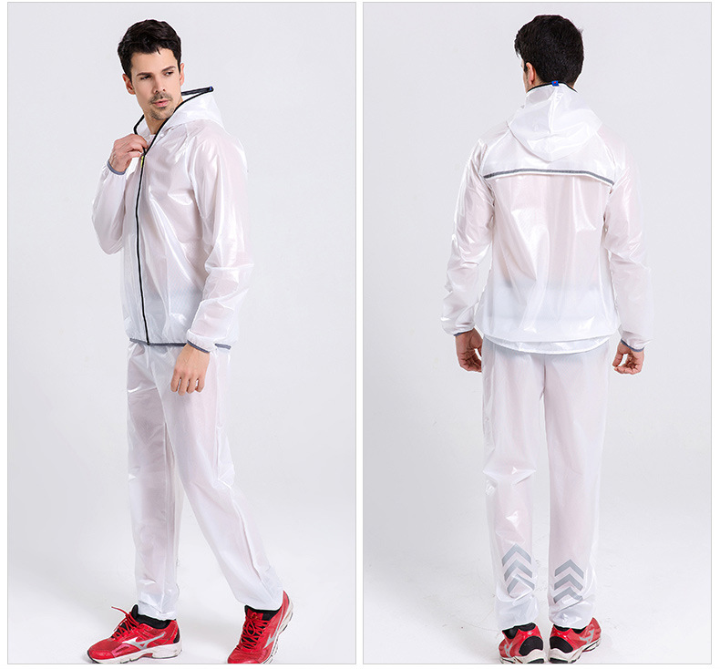 Split Raincoat and Rain Pants Suit Outdoor Waterproof Cycling Suit Sun Protection Poncho Bicycle Fashion Raincoat