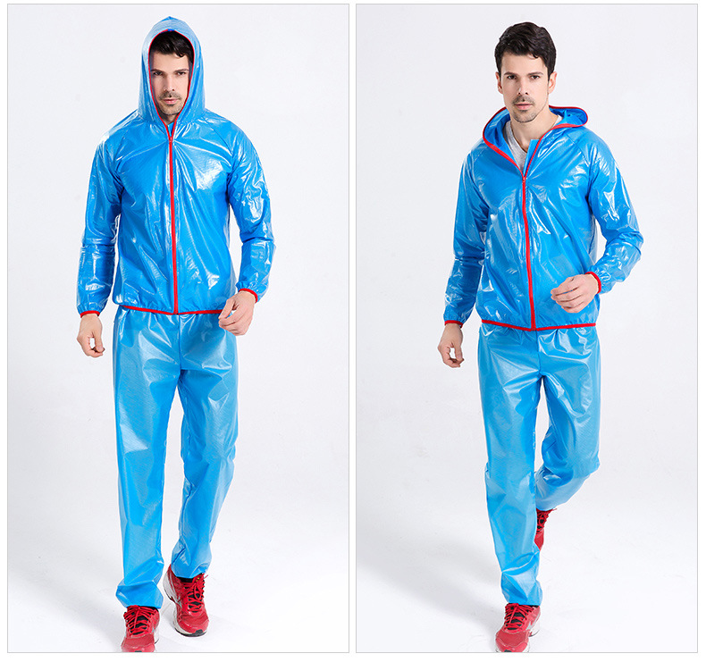 Split Raincoat and Rain Pants Suit Outdoor Waterproof Cycling Suit Sun Protection Poncho Bicycle Fashion Raincoat