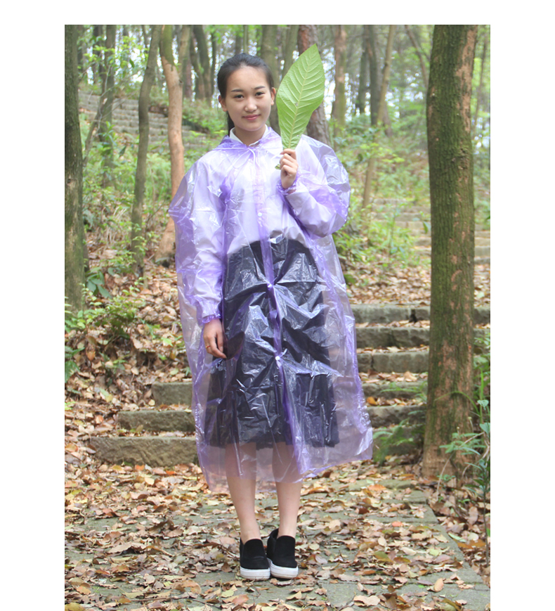 Raincoat Jacket Unisex Thickened Transparent Adult Portable Waterproof Raincoat Outdoor One-Piece Protective Disposable Poncho Raincoat Jacket Unisex Thickened Transparent Adult Portable Waterproof Raincoat Outdoor One-Piece Protective Disposable Poncho