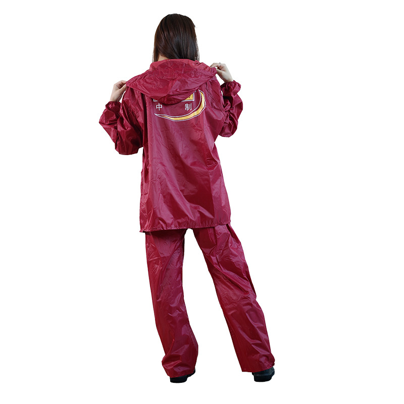 Manufacturer sells raincoat for electric vehicles, male and female adult Motorcycle, Raincoat, Raincoat and Pantsuit