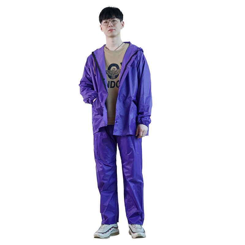 Manufacturer sells raincoat for electric vehicles, male and female adult Motorcycle, Raincoat, Raincoat and Pantsuit