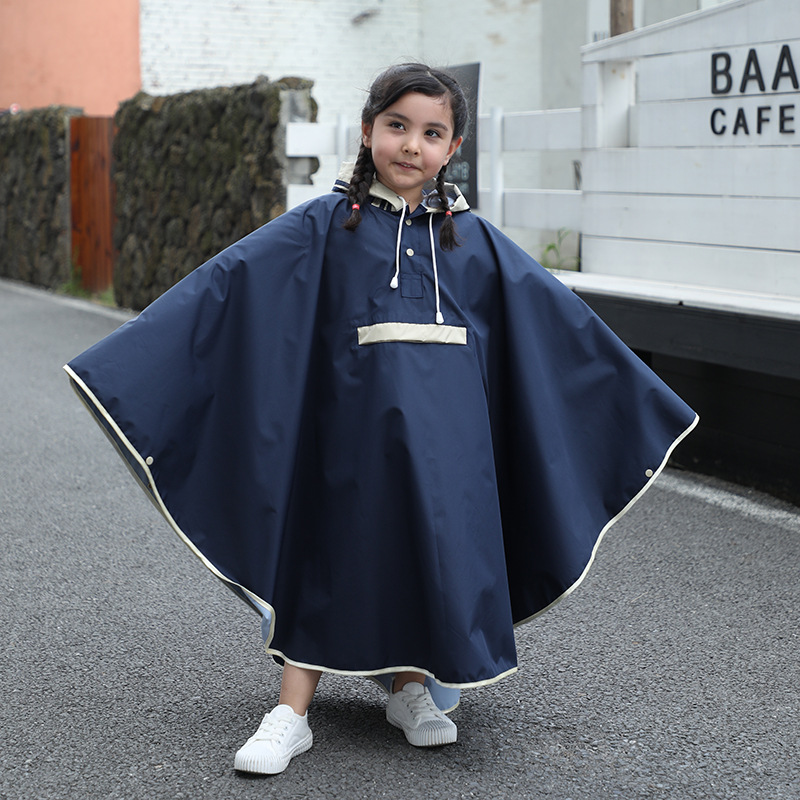 Children&#039;s Cloak Bicycle Raincoat Female Adult Fashion Hiking Backpack Mountain Climbing Biking Waterproof Windbreaker Poncho Coat