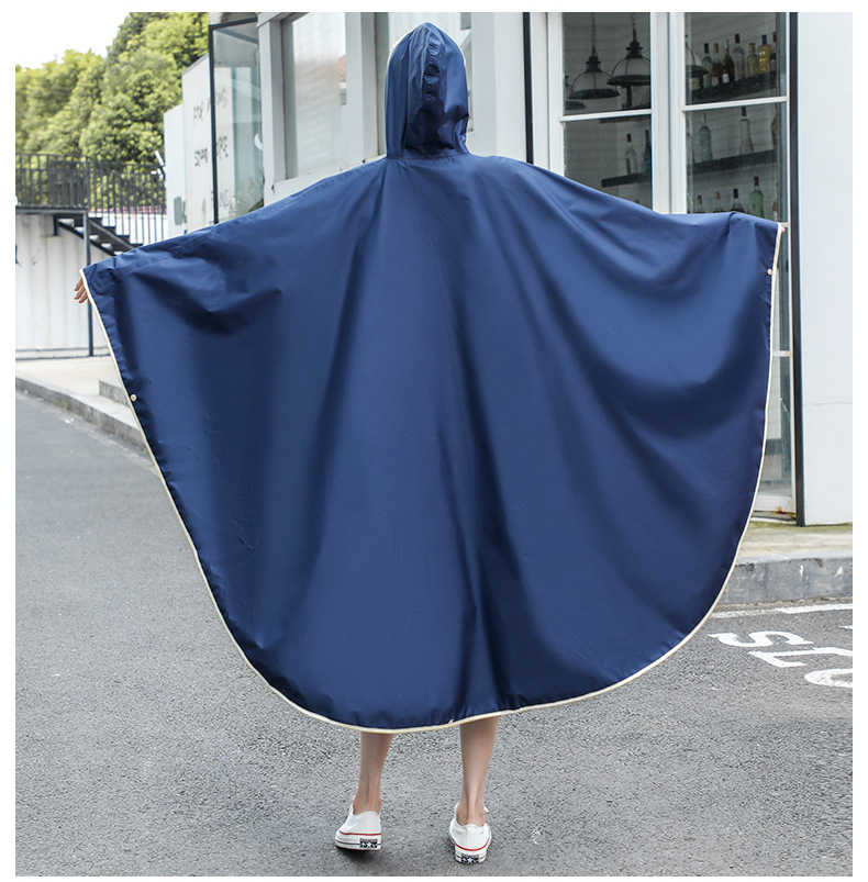 Children's Cloak Bicycle Raincoat Female Adult Fashion Hiking Backpack Mountain Climbing Biking Waterproof Windbreaker Poncho Coat