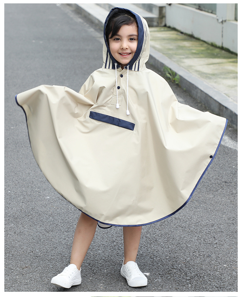 Children's Cloak Bicycle Raincoat Female Adult Fashion Hiking Backpack Mountain Climbing Biking Waterproof Windbreaker Poncho Coat
