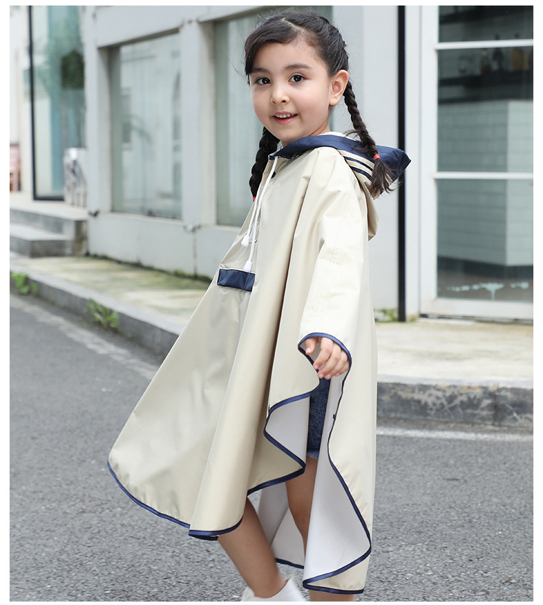 Children's Cloak Bicycle Raincoat Female Adult Fashion Hiking Backpack Mountain Climbing Biking Waterproof Windbreaker Poncho Coat