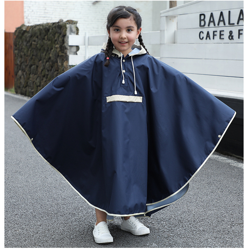 Children's Cloak Bicycle Raincoat Female Adult Fashion Hiking Backpack Mountain Climbing Biking Waterproof Windbreaker Poncho Coat
