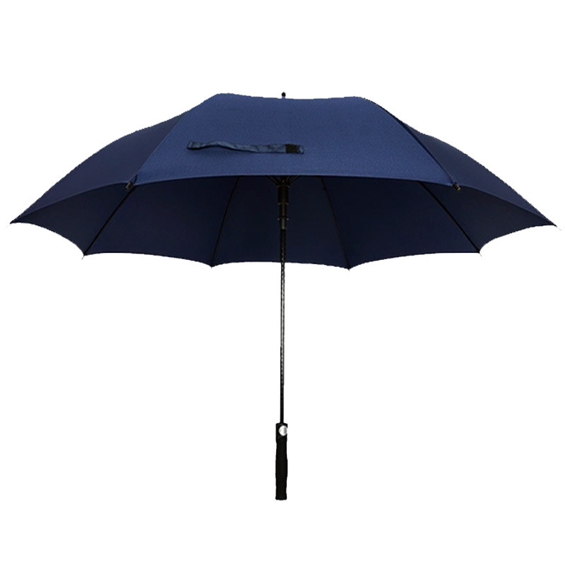 Golf Umbrella Factory Customized Logo Automatic Long Handle Umbrella Straight Rod Wholesale Advertising Umbrella Large Men&#039;s Business Umbrella