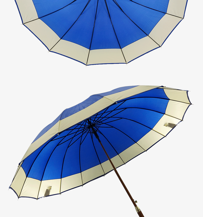 Manufacturers directly for the large windproof 16 bone automatic umbrella with long handle iron frame umbrella customized creative LOGO advertising umbrella wholesale Manufacturers directly for the large windproof 16 bone automatic umbrella with long handle iron frame umbrella customized creative LOGO advertising umbrella wholesale