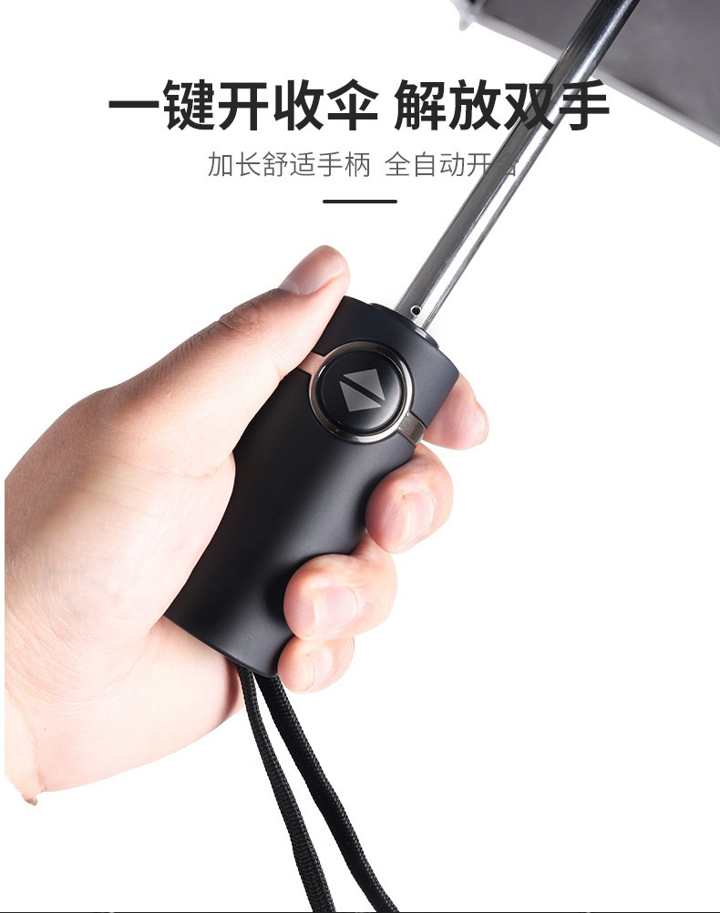 Business Umbrella Vinyl 10-Strand Reverse Folding Umbrella Creative Reflective Stripe Automatic Car Reverse Umbrella Advertising Umbrella Business Umbrella Vinyl 10-Strand Reverse Folding Umbrella Creative Reflective Stripe Automatic Car Reverse Umbrella Advertising Umbrella
