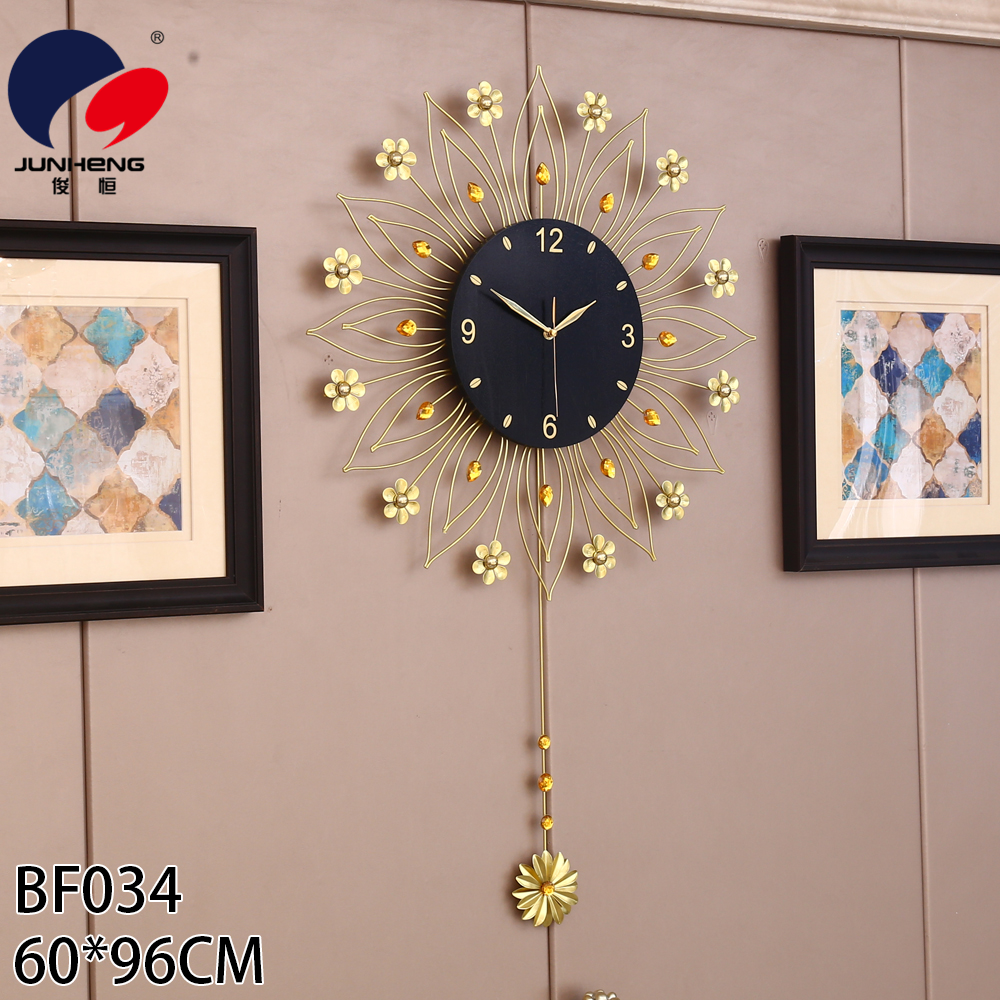 Wall Clock Living Room Creative Clocks Personality Clock Bedroom Clock Wall-Mounted Simple Home Decorate Clock Nordic Light Luxury Decorative Clock
