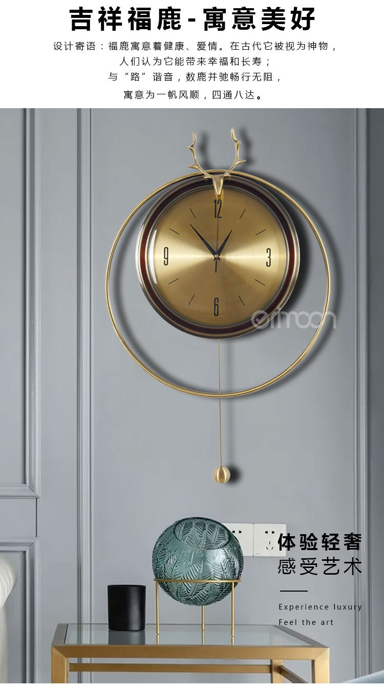 Affordable Luxury Fashion Creative Clocks Modern Wrought Iron Simple Noiseless Hanging Clock European Household Living Room Decorative Pointer Clock Affordable Luxury Fashion Creative Clocks Modern Wrought Iron Simple Noiseless Hanging Clock European Household Living Room Decorative Pointer Clock