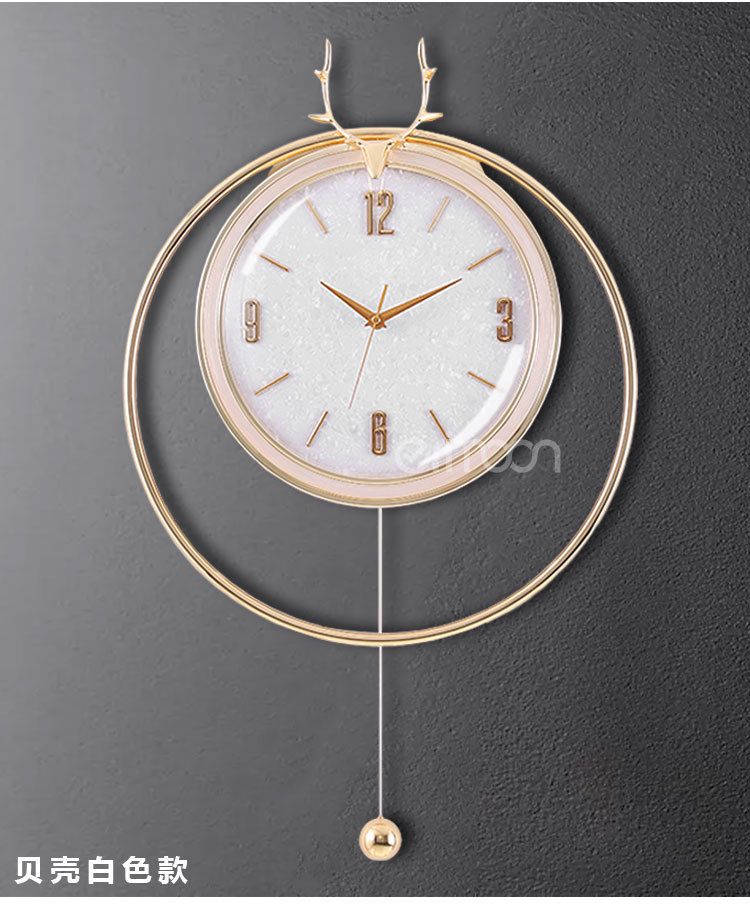 Affordable Luxury Fashion Creative Clocks Modern Wrought Iron Simple Noiseless Hanging Clock European Household Living Room Decorative Pointer Clock Affordable Luxury Fashion Creative Clocks Modern Wrought Iron Simple Noiseless Hanging Clock European Household Living Room Decorative Pointer Clock
