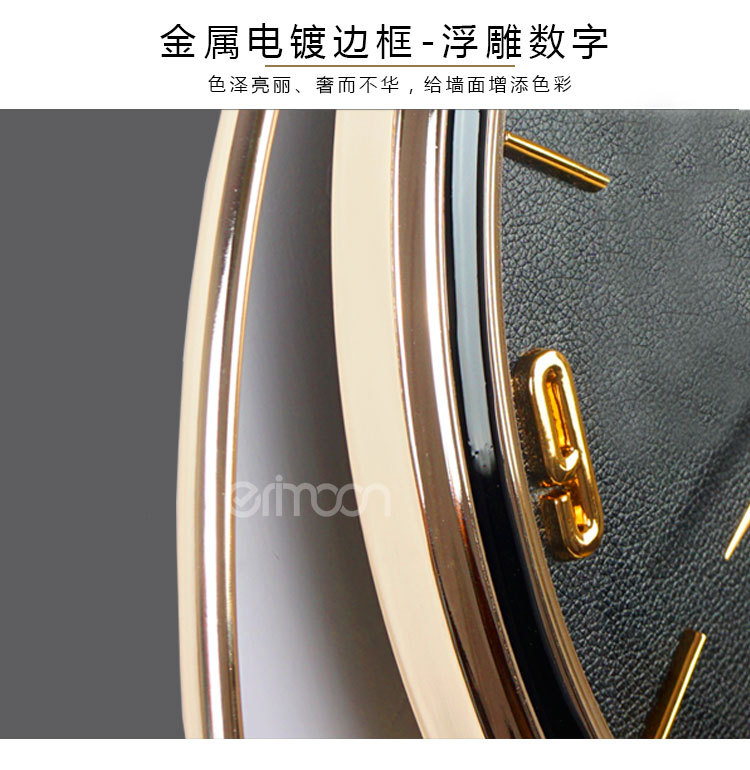 Affordable Luxury Fashion Creative Clocks Modern Wrought Iron Simple Noiseless Hanging Clock European Household Living Room Decorative Pointer Clock Affordable Luxury Fashion Creative Clocks Modern Wrought Iron Simple Noiseless Hanging Clock European Household Living Room Decorative Pointer Clock