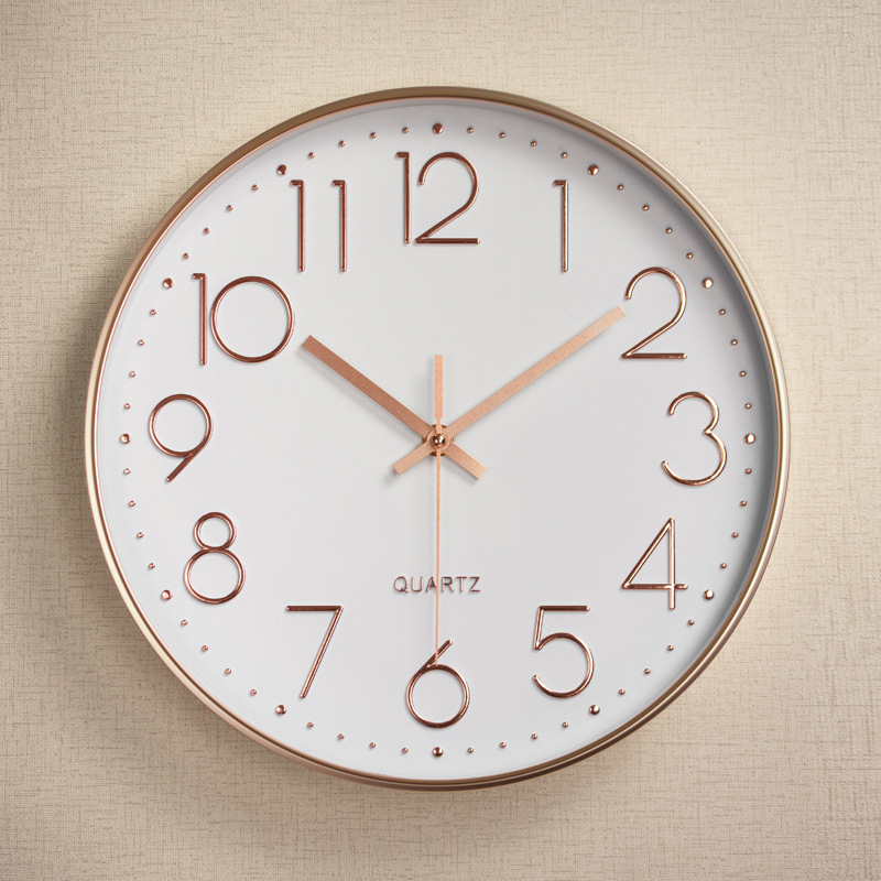 Clocks Creative Fashion Living Room Stereo Digital Scale Wall Clock Wholesale 12-Inch 30cm