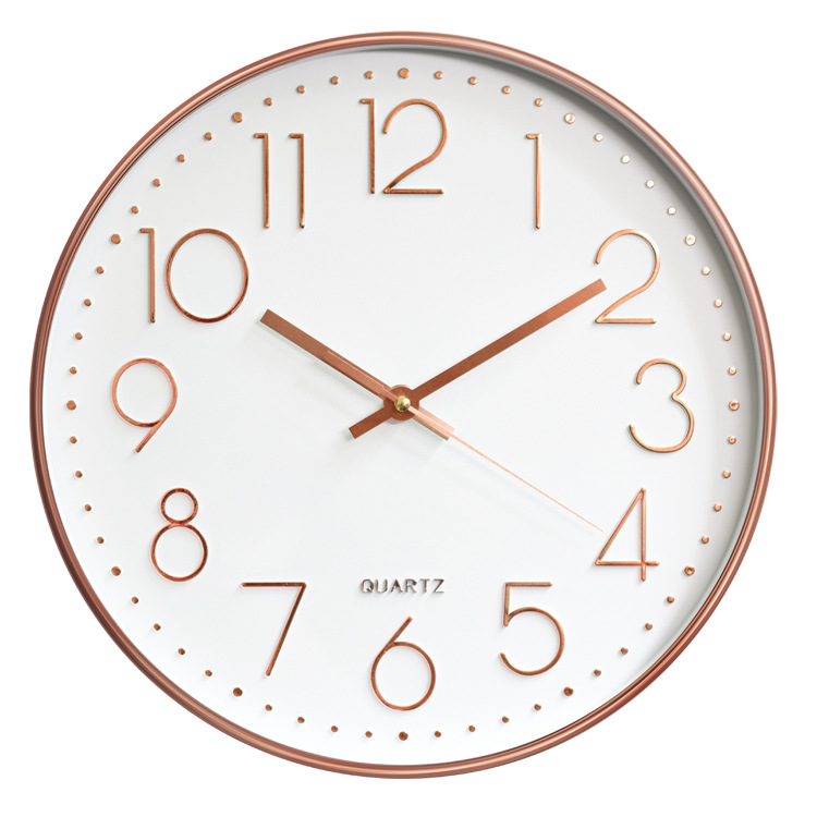 Clocks Creative Fashion Living Room Stereo Digital Scale Wall Clock Wholesale 12-Inch 30cm