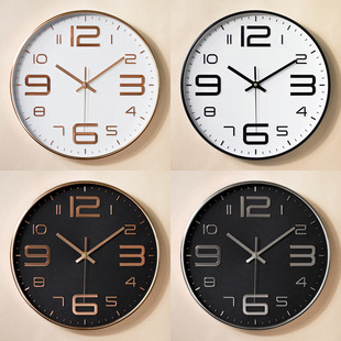 Clocks Creative Fashion Living Room Stereo Digital Scale Wall Clock Wholesale 12-Inch 30cm