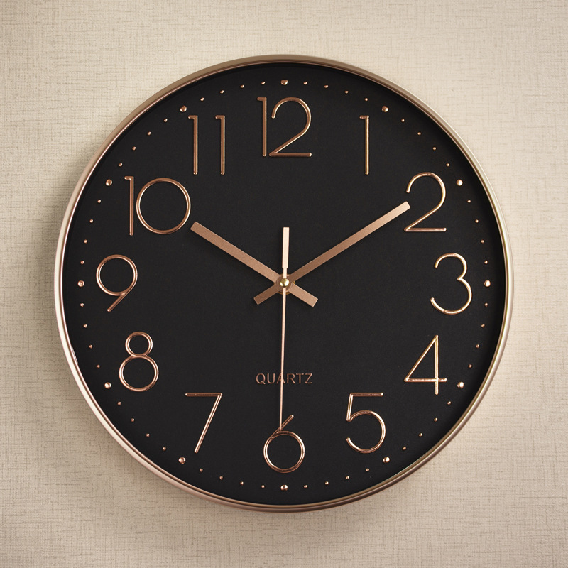 Clocks Creative Fashion Living Room Stereo Digital Scale Wall Clock Wholesale 12-Inch 30cm