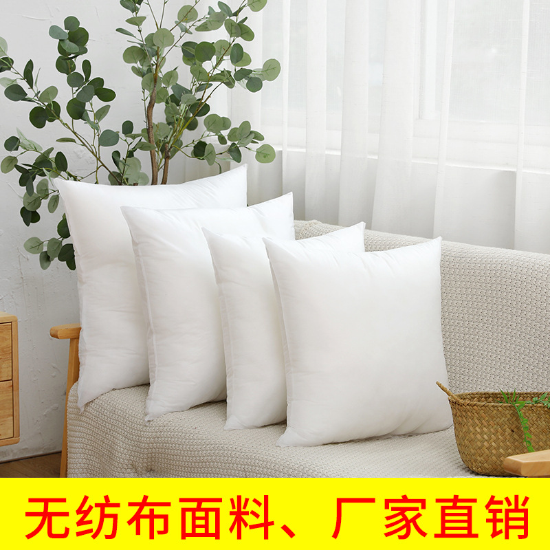 Wholesale Cushion Throw Pillow Filler Pillow Cover Custom Square Pp Cotton Throw Pillow Filler Solid Color Pillow Inner Core Cushion Core