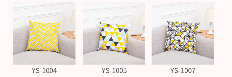 Corporate gifts pillow custom simple sofa pillow back pillow back against short plush cushion headboard back cartoon pillow cover