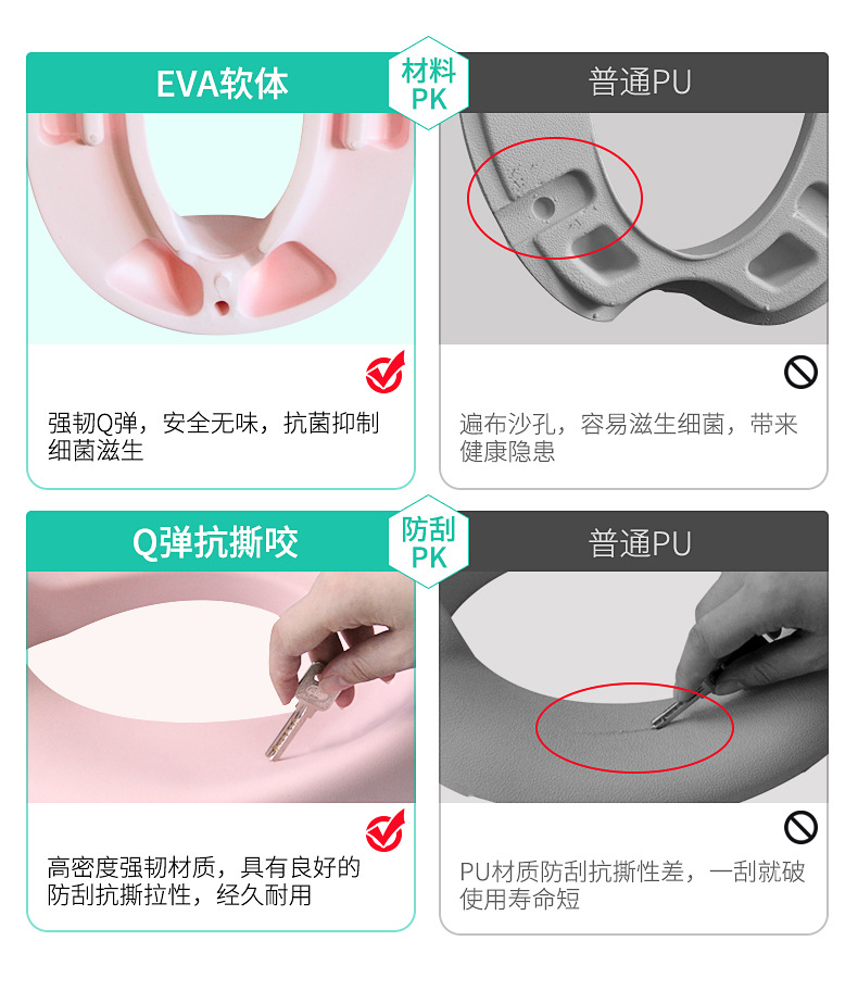 Manufacturers wholesale aircraft child seat cushion EVA children toilet seat small toilet seat environmental protection and safety customization Manufacturers wholesale aircraft child seat cushion EVA children toilet seat small toilet seat environmental protection and safety customization