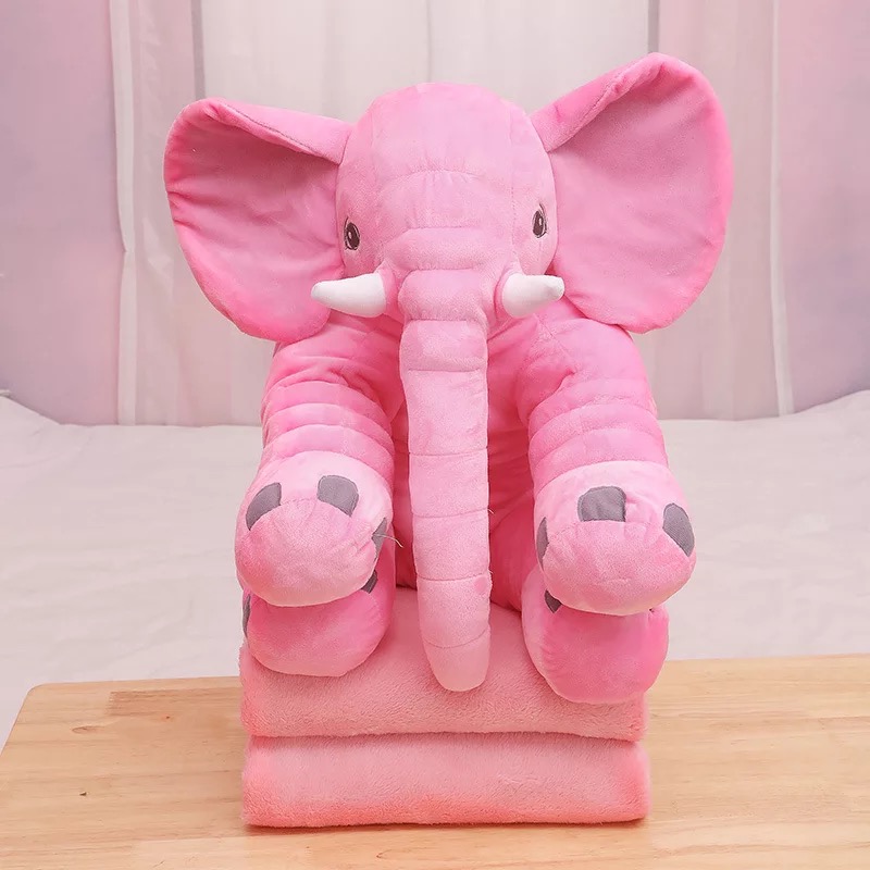 New Popular Elephant Throw Pillow Soothing Elephant Plush Toy Doll Baby Sleep Companion Children Sleeping Elephant Gift Customization New Popular Elephant Throw Pillow Soothing Elephant Plush Toy Doll Baby Sleep Companion Children Sleeping Elephant Gift Customization