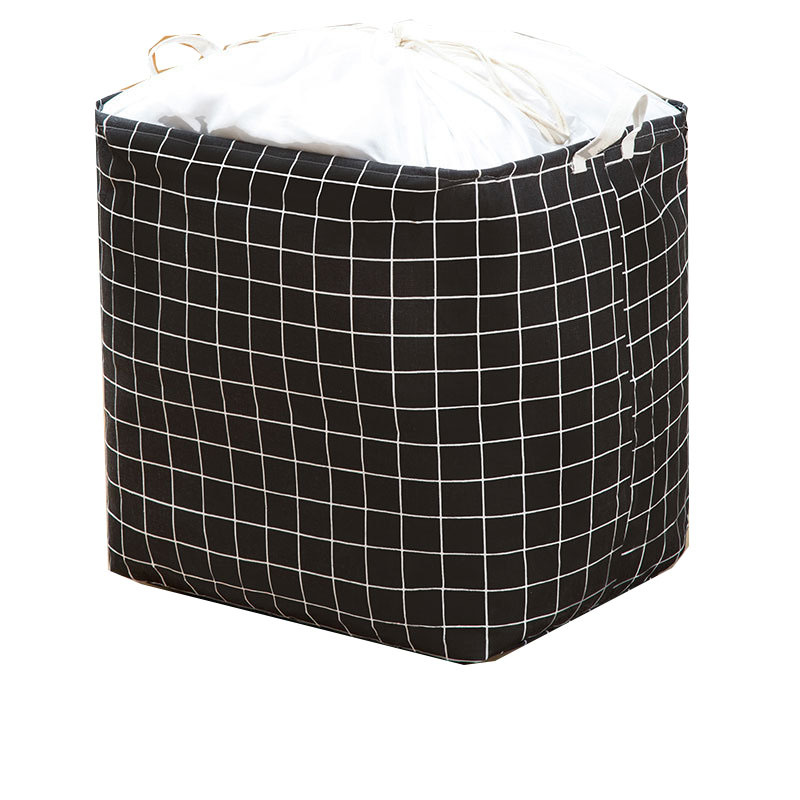 Big Mac Drawstring Laundry Basket Clothes Quilt Storage Basket Home Organizing Storage Boxes Moving Savings Travel Storage