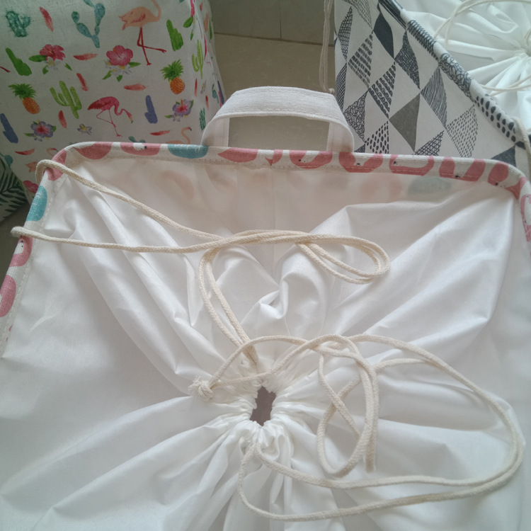 Cotton and Linen Drawstring Storage Bucket Laundry Basket Storage Basket Toy Storage Basket Laundry Storage Barrels Storage Bucket Cotton and Linen Drawstring Storage Bucket Laundry Basket Storage Basket Toy Storage Basket Laundry Storage Barrels Storage Bucket