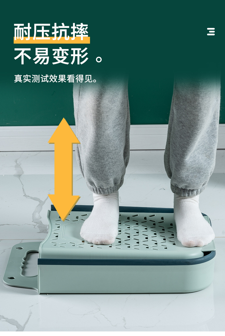 Foldable Laundry Basket Dirty Clothes Storage Basket Dirty Clothes Basket Punch-Free Wall-Mounted Toilet Dirty Clothes Laundry Basket