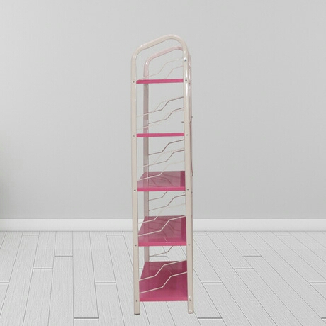 With a clear clear iron board type of three-layer four-layer five-layer shoe rack simple household shoe Ark Economic practical multi-functional frankfurter shoe rack