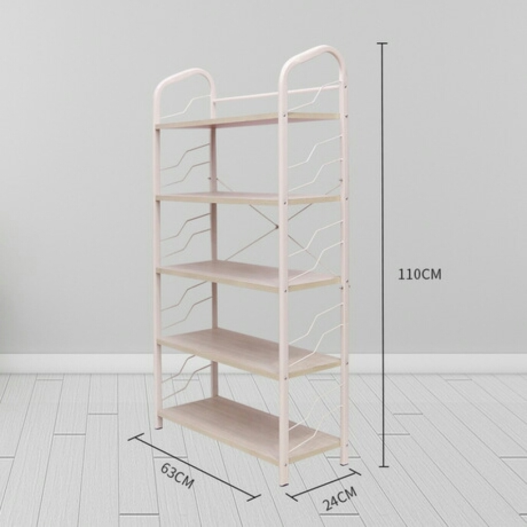 With a clear clear iron board type of three-layer four-layer five-layer shoe rack simple household shoe Ark Economic practical multi-functional frankfurter shoe rack