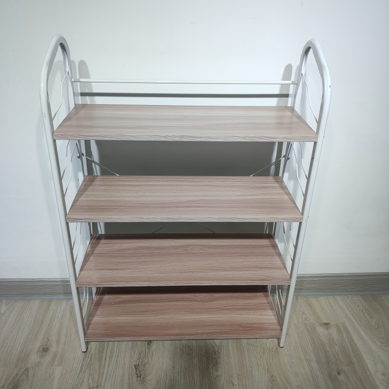 Simple Plate Iron Shoe Rack Three Four Five-Layer Rack Multi-Purpose Rack Shoe Cabinet Living Room Bedroom Multi-Layer Shelf