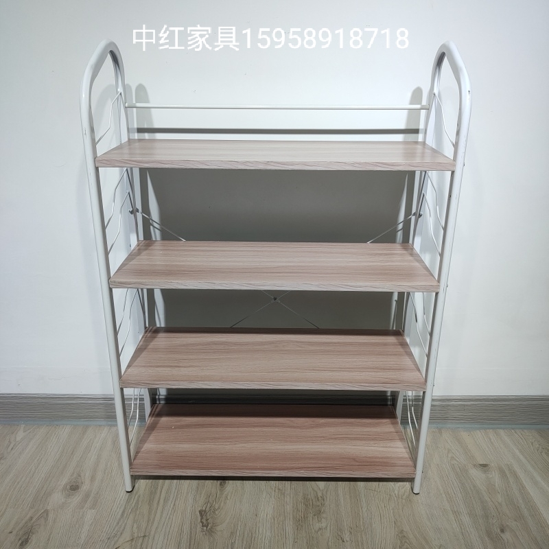 Simple Plate Iron Shoe Rack Three Four Five-Layer Rack Multi-Purpose Rack Shoe Cabinet Living Room Bedroom Multi-Layer Shelf