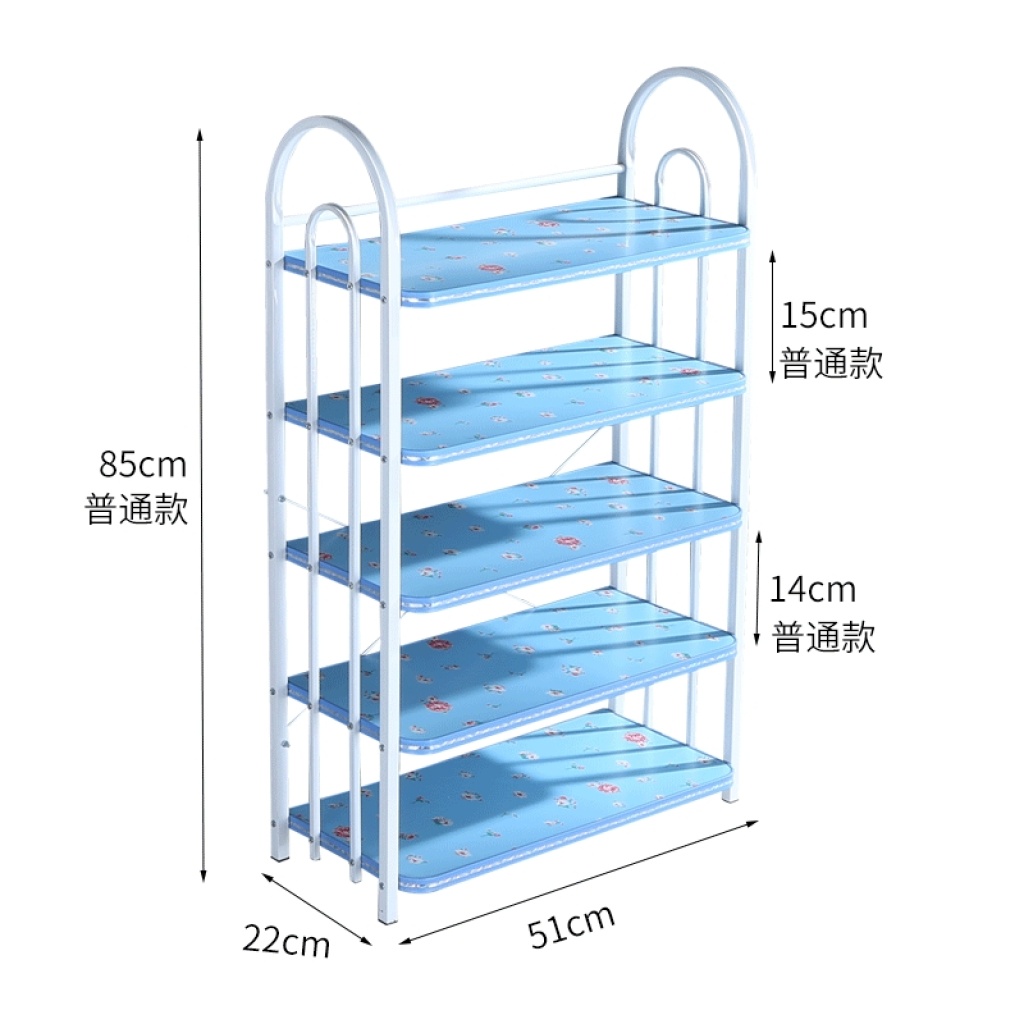 European-Style 4-Layer Shoe Rack Storage Multi-Functional Iron Pipe Solid Wood Assembly Small Shoe Cabinet Economical Household behind the Bedroom Door European-Style 4-Layer Shoe Rack Storage Multi-Functional Iron Pipe Solid Wood Assembly Small Shoe Cabinet Economical Household behind the Bedroom Door