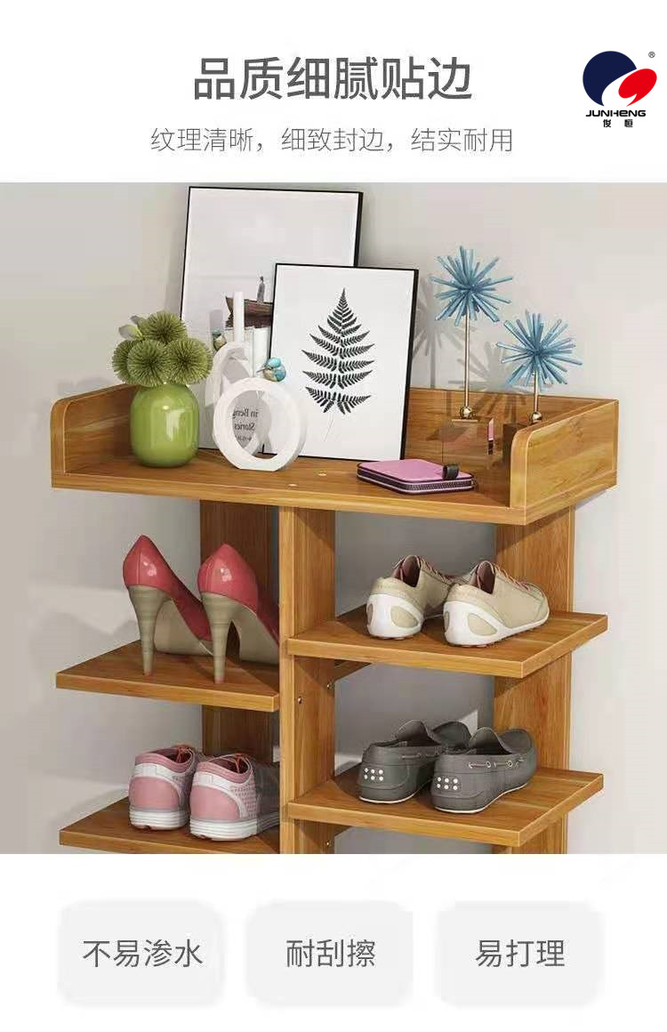 Shoe Rack Multi-Layer Household Economical Space-Saving Simulation Wooden Shoe Rack Simple Door Small Shoes Shelf Dormitory Storage Rack Shoe Rack Multi-Layer Household Economical Space-Saving Simulation Wooden Shoe Rack Simple Door Small Shoes Shelf Dormitory Storage Rack