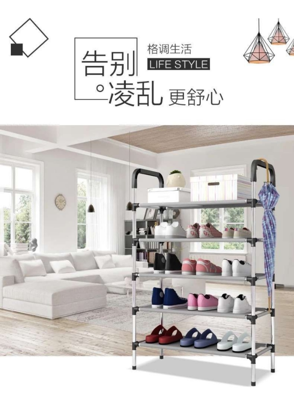 Simple multi-layer shoe rack Household Economy, door dustproof Storage space Saving shoe Cabinet Assembly small shoe rack Simple multi-layer shoe rack Household Economy, door dustproof Storage space Saving shoe Cabinet Assembly small shoe rack