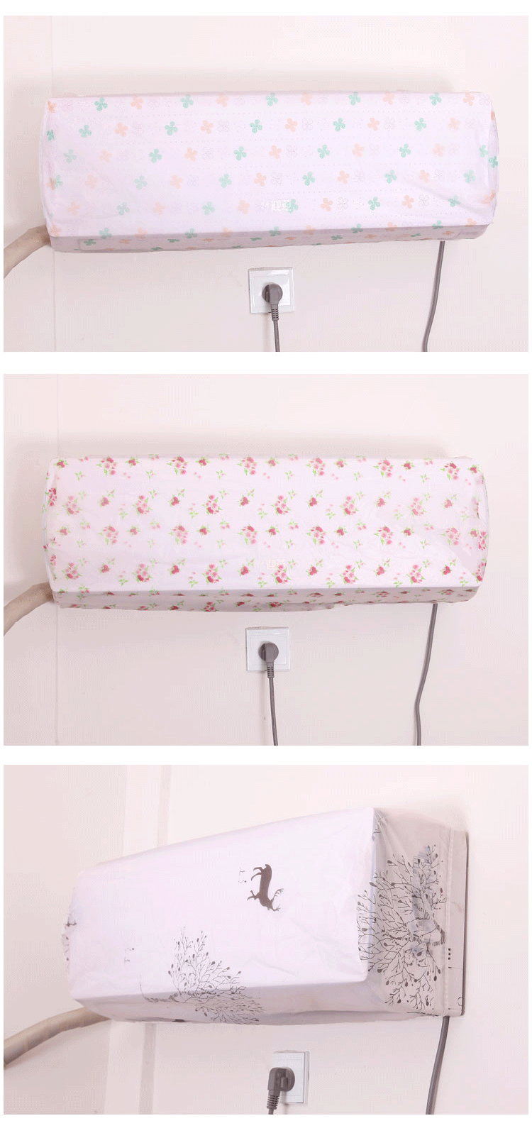 Printing Fashion Air Conditioning Dust Cover Air Conditioner Cover Wall-Mounted Elastic Air Conditioning Dust Cover a Multiple of 100 Printing Fashion Air Conditioning Dust Cover Air Conditioner Cover Wall-Mounted Elastic Air Conditioning Dust Cover a Multiple of 100