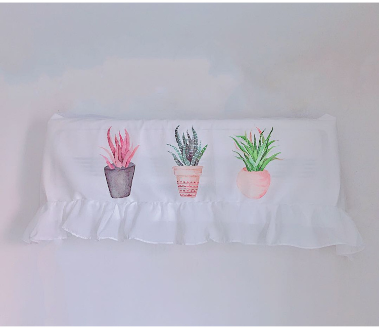 Hanging Air-Conditioner Cover Chiffon Confinement Cover Lengthened Windshield New Nordic Wall-Mounted Air Conditioner Cover Always-on Hanging Air-Conditioner Cover Chiffon Confinement Cover Lengthened Windshield New Nordic Wall-Mounted Air Conditioner Cover Always-on